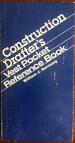 Stock image for Construction drafter's vest pocket reference book (Prentice-Hall vest pocket reference book series) for sale by Wonder Book