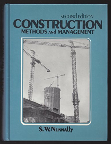 Stock image for Construction Methods and Management for sale by Better World Books