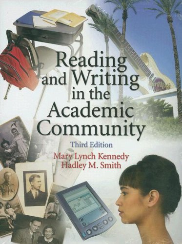 Stock image for Reading and Writing in the Academic Community for sale by Iridium_Books