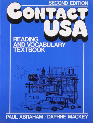 Stock image for Contact U.S.A.: Reading and Vocabulary Textbook for sale by Allied Book Company Inc.