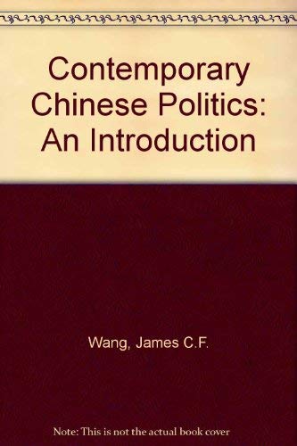 Stock image for Contemporary Chinese Politics: An Introduction for sale by HPB-Red