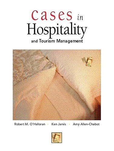 Imagen de archivo de Cases in Hospitality and Tourism Management a la venta por BooksRun