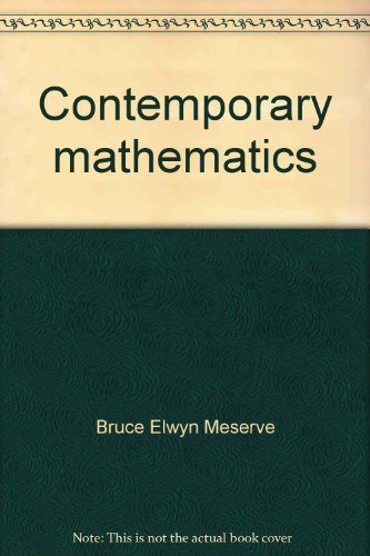Imagen de archivo de Contemporary Mathematics a la venta por Top Notch Books