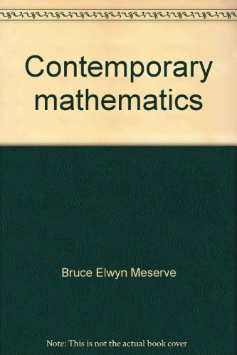 Stock image for Contemporary Mathematics for sale by Top Notch Books