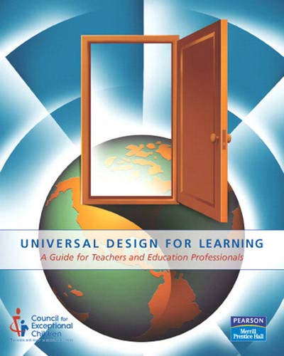 9780131701601: Universal Design for Learning: A Guide for Teachers and Education Professionals