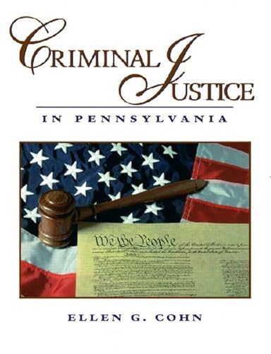 Stock image for Criminal Justice in Pennsylvania Cohn, Ellen G. for sale by Iridium_Books