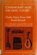 Imagen de archivo de Contemporary Music and Music Cultures a la venta por Better World Books
