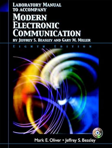 Imagen de archivo de Lab Manual for Modern Electronic CommBeasley, Jeffrey S.; Oliver, Mar a la venta por Iridium_Books