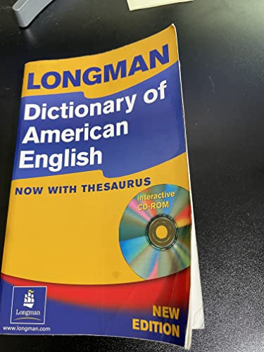 Imagen de archivo de Longman Dictionary of American English with Thesaurus and CD-ROM, Third Edition a la venta por ZBK Books