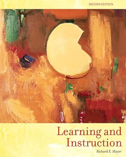 Learning and Instruction (2nd Edition) (9780131707719) by EDGAR