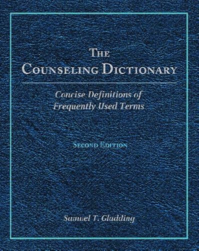 Stock image for The Counseling Dictionary: Concise Definitions of Frequently Used Terms for sale by ZBK Books