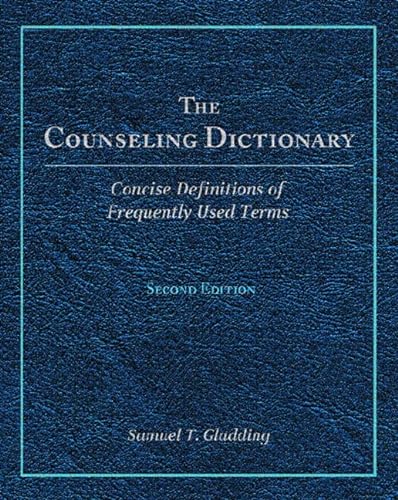 Stock image for The Counseling Dictionary: Concise Definitions of Frequently Used Terms for sale by ZBK Books