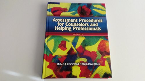 9780131707849: Assessment Procedures for Counselors and Helping Professionals: United States Edition
