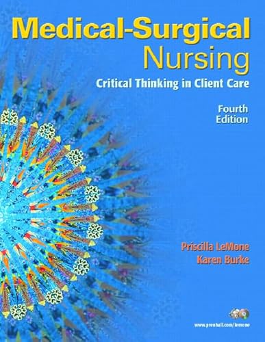 Beispielbild fr Medical-Surgical Nursing : Critical Thinking in Client Care zum Verkauf von Better World Books
