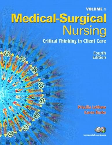 Imagen de archivo de Medical-Surgical Nursing, Volume One: Critical Thinking in Client Care [With Dvdrom] a la venta por ThriftBooks-Atlanta