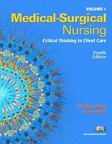 9780131713093: Medical-Surgical Nursing: Critical Thinking in Client Care, Vol. 1