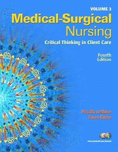 Stock image for Medical-Surgical Nursing: Critical Thinking In Client Care: 2 ; 9780131713109 ; 0131713108 for sale by APlus Textbooks