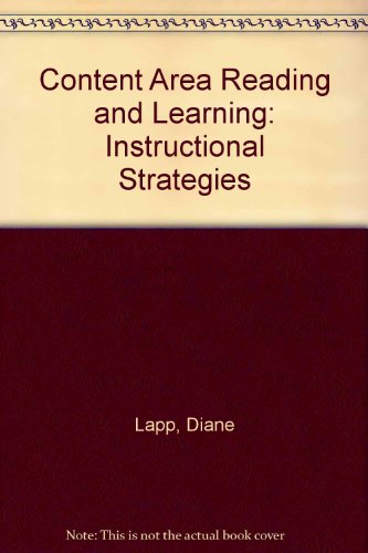 Beispielbild fr Content Area Reading and Learning: Instructional Strategies zum Verkauf von Wonder Book
