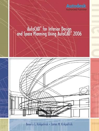 Beispielbild fr Autocad For Interior Design And Space Planning Using Autocad 2006 zum Verkauf von HPB-Red