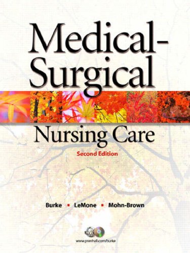 9780131714724: Medical-Surgical Nursing Care