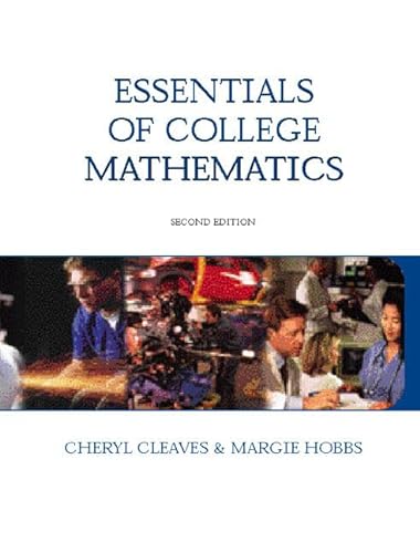 9780131714809: Essentials of College Mathematics