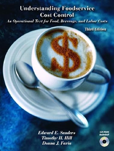 Imagen de archivo de Understanding Foodservice Cost Control: An Operational Text for Food, Beverage, and Labor Costs (3rd Edition) a la venta por SecondSale