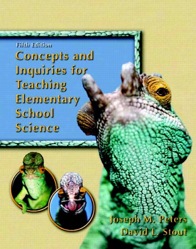 9780131715981: Concepts and Inquiries for Teaching Elementary School Science
