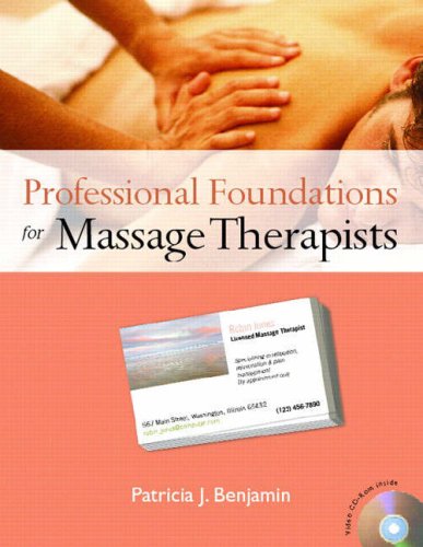 Imagen de archivo de Professional Foundations for Massage Therapists a la venta por Better World Books