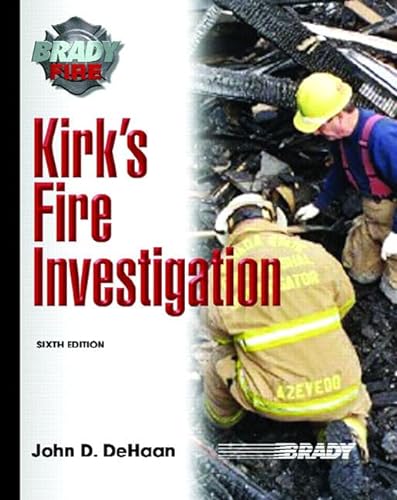 Beispielbild fr Kirk's Fire Investigation zum Verkauf von HPB-Red
