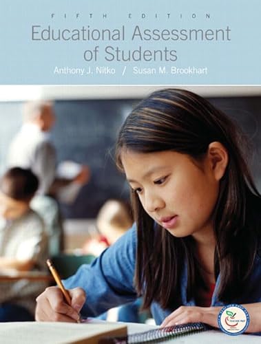 Beispielbild fr Educational Assessment of Students (5th Edition) zum Verkauf von BooksRun