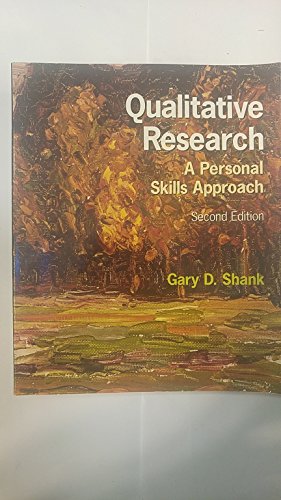 Imagen de archivo de Qualitative Research: A Personal Skills Approach (2nd Edition) a la venta por BooksRun