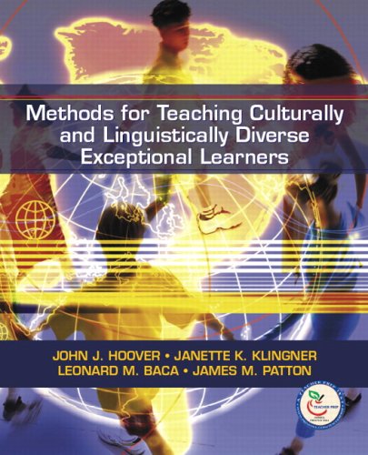 Stock image for Methods for Teaching Culturally and Linguistically Diverse Exceptional Learners for sale by KuleliBooks
