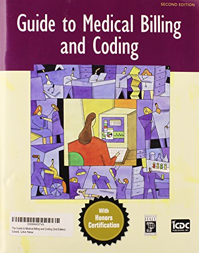 9780131722521: Guide to Medical Billing and Coding: An Honors Certification Book