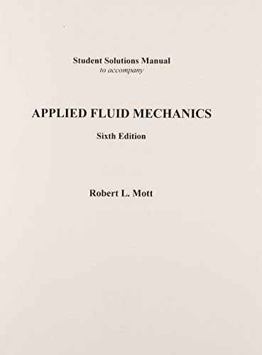 Imagen de archivo de Applied Fluid Mechanics:Sixth Edition a la venta por RPL Library Store