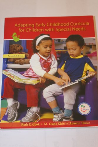 Imagen de archivo de Adapting Early Childhood Curricula for Children with Special Needs a la venta por Better World Books