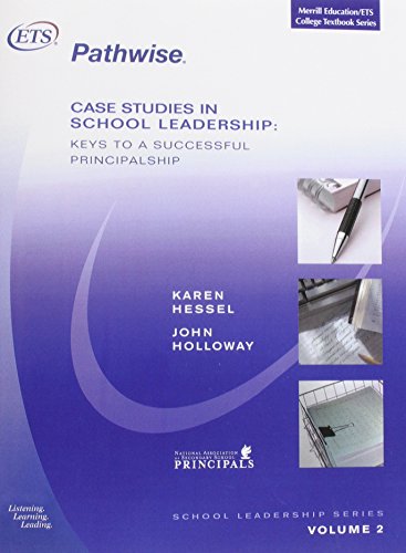 Imagen de archivo de Case Studies in School Leadership : Keys to a Successful Principalship a la venta por Better World Books
