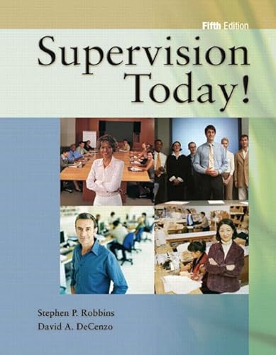 Stock image for Supervision Today! for sale by SGS Trading Inc