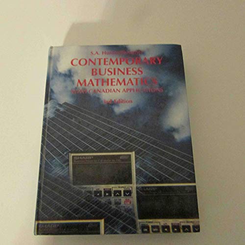 Stock image for Contemporary Business Maths for sale by Book Deals