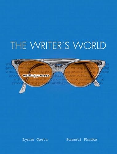Beispielbild fr The Writer's World: Writing Process zum Verkauf von HPB-Red