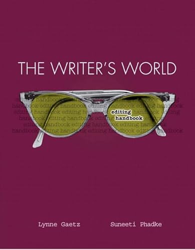 Beispielbild fr The Writer's World: Editing Handbook zum Verkauf von Wonder Book