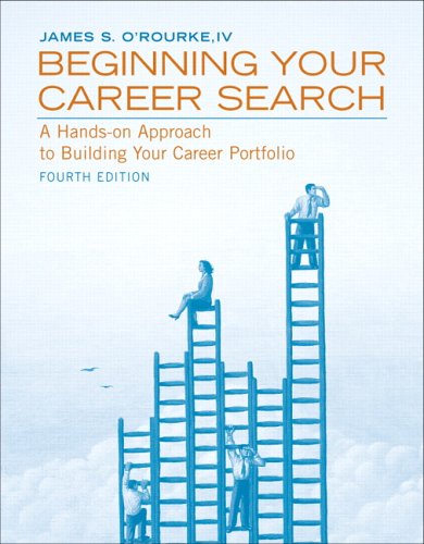 Stock image for Beginning Your Career Search: A Hands-On Approach To Building Your Career Portfolio for sale by HPB-Red