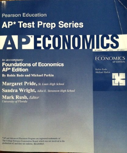 Imagen de archivo de Foundations of Economics: Ap Test Prep a la venta por ThriftBooks-Dallas