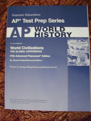 Beispielbild fr AP World History For World Civilizations: The Global Experience (Ap Test Prep) zum Verkauf von Wonder Book