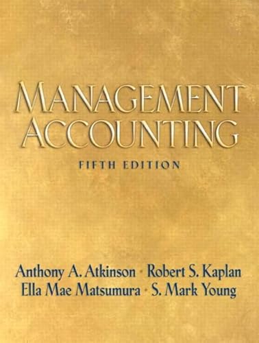 Imagen de archivo de Management Accounting a la venta por Better World Books