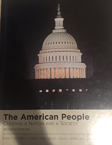 Stock image for The American People for sale by ThriftBooks-Atlanta