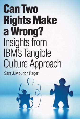 Imagen de archivo de Can Two Rights Make a Wrong?: Insights from IBM's Tangible Culture Approach a la venta por WorldofBooks