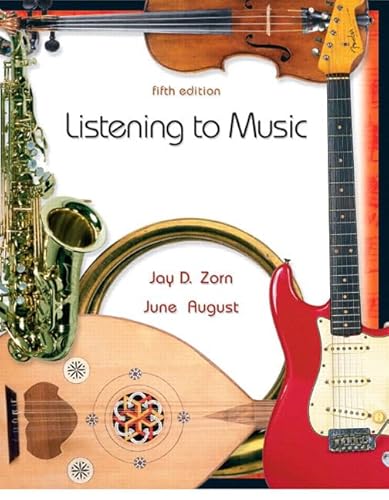 Stock image for Listening to Music (5th Edition) for sale by Blue Vase Books