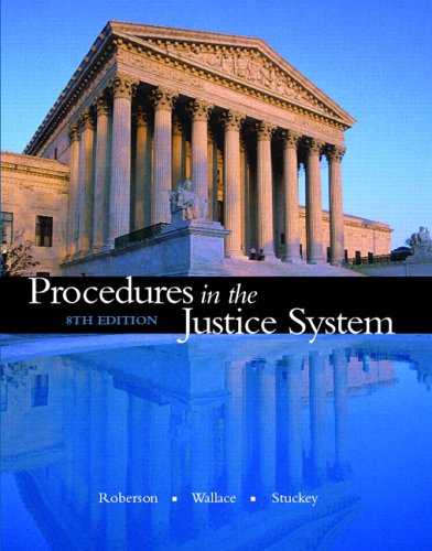 9780131735903: Procedures in the Justice System