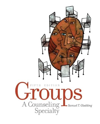 Imagen de archivo de Groups : A Counseling Specialty a la venta por Better World Books