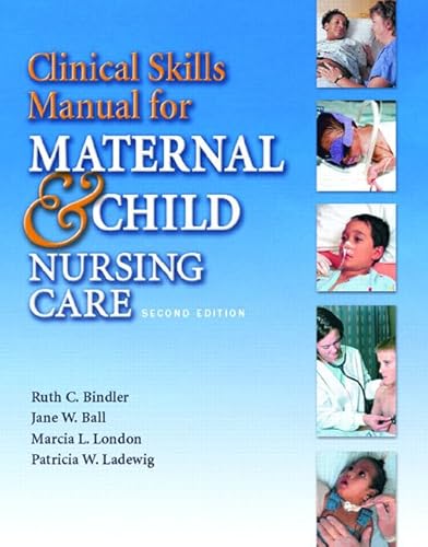 Beispielbild fr Clinical Skills Manual for Maternal & Child Nursing Care (2nd Edition) zum Verkauf von Ashworth Books